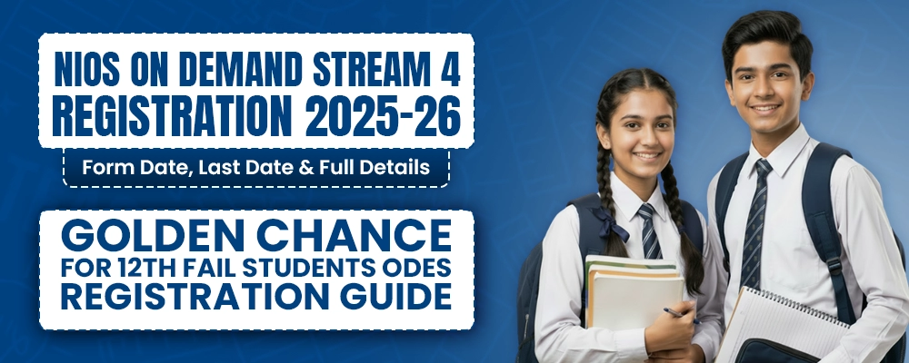 NIOS Stream 1 Admission 2025-26 - Students preparing for exam